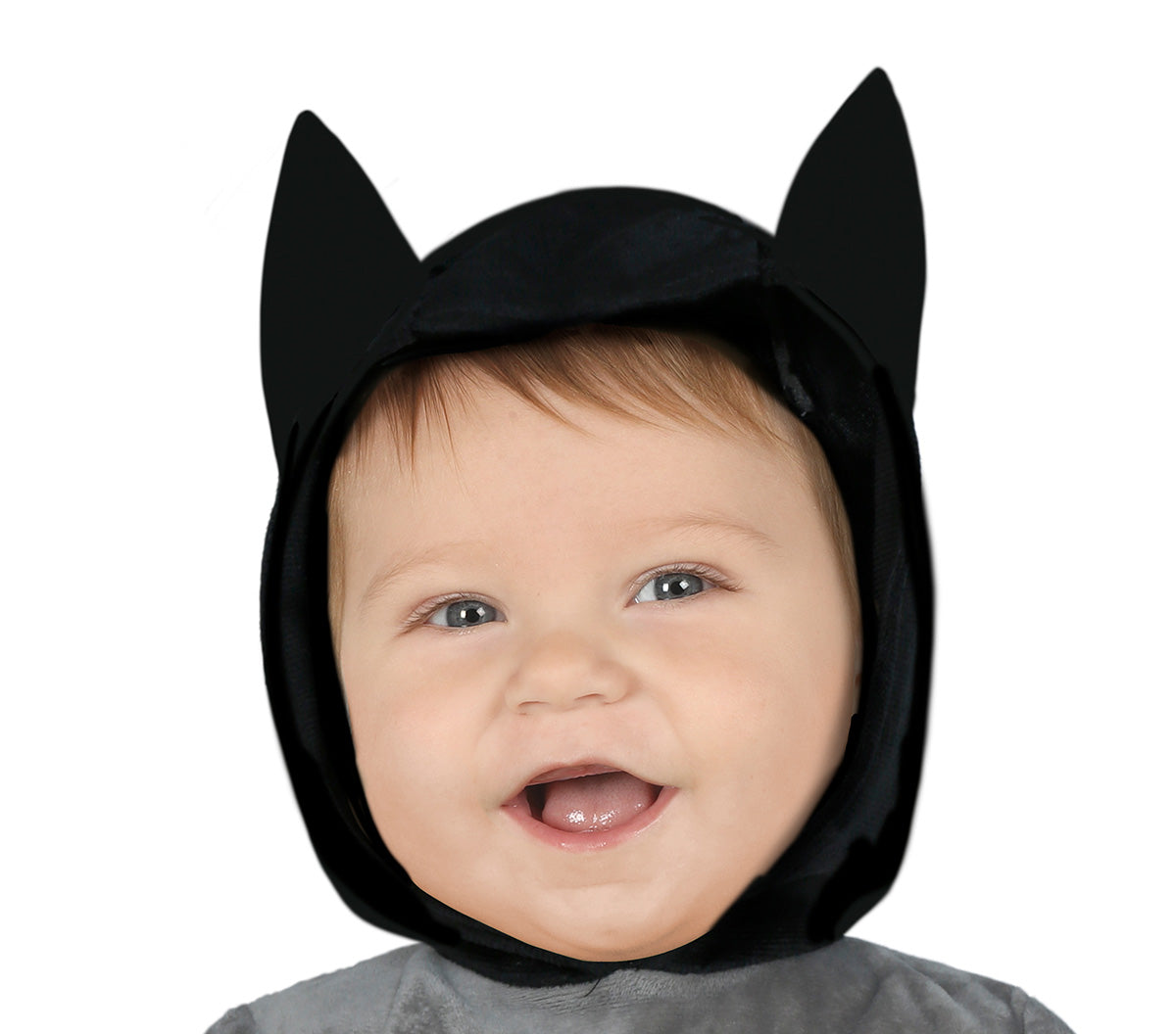 GP82066 – Superheld Abenteuerfigur Overall – Größe: 92/98 – Farbe: Grau