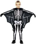 Fledermaus Skelett Kostüm für Kinder