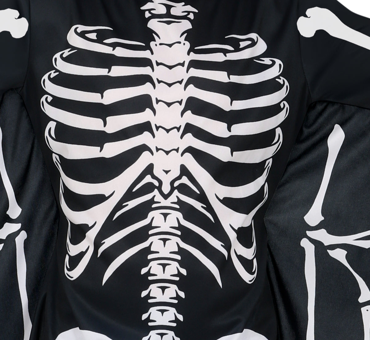 GP78614 – Skelett Fledermaus Flügel Kostüm Halloween – Größe: 110/116, 128/134 – Farbe: Schwarz