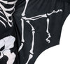 GP78614 – Skelett Fledermaus Flügel Kostüm Halloween – Größe: 110/116, 128/134 – Farbe: Schwarz