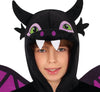 GP78617 – Drache Kostüm Fliegender Abenteurer – Größe: 110/116 – Farbe: Schwarz / Lila