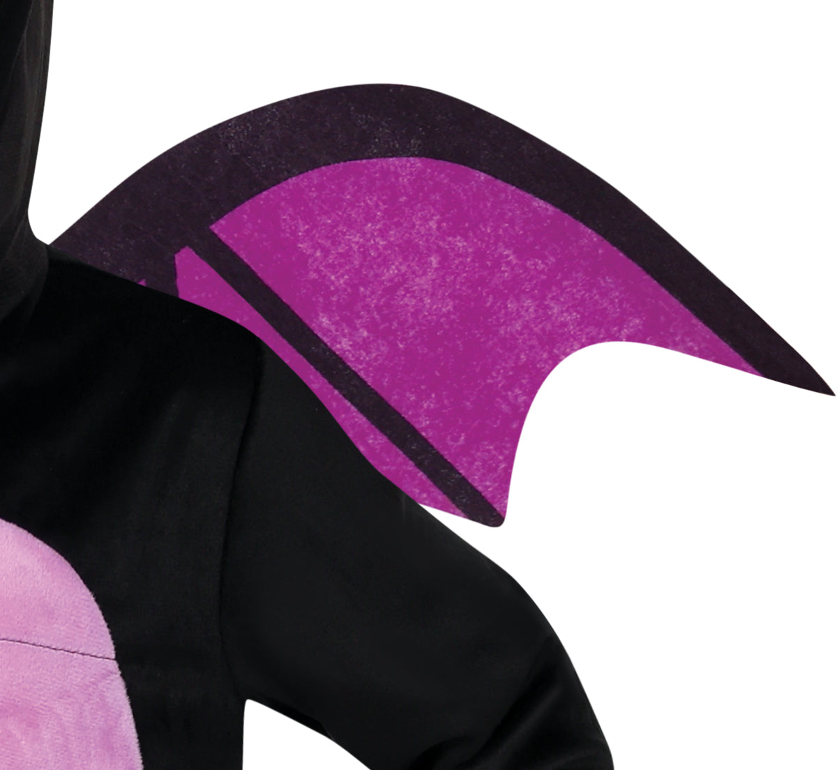 GP78617 – Drache Kostüm Fliegender Abenteurer – Größe: 110/116 – Farbe: Schwarz / Lila
