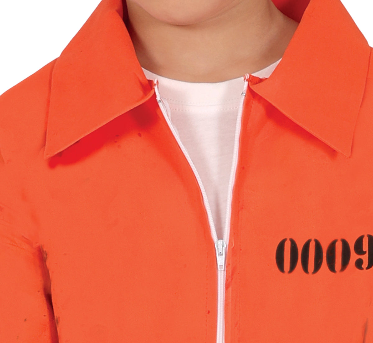 GP78623 – Dieb Outlaw Halloween Kinderkostüm – Größe: 110/116, 140/146 – Farbe: Orange
