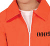 GP78623 – Dieb Outlaw Halloween Kinderkostüm – Größe: 110/116, 140/146 – Farbe: Orange