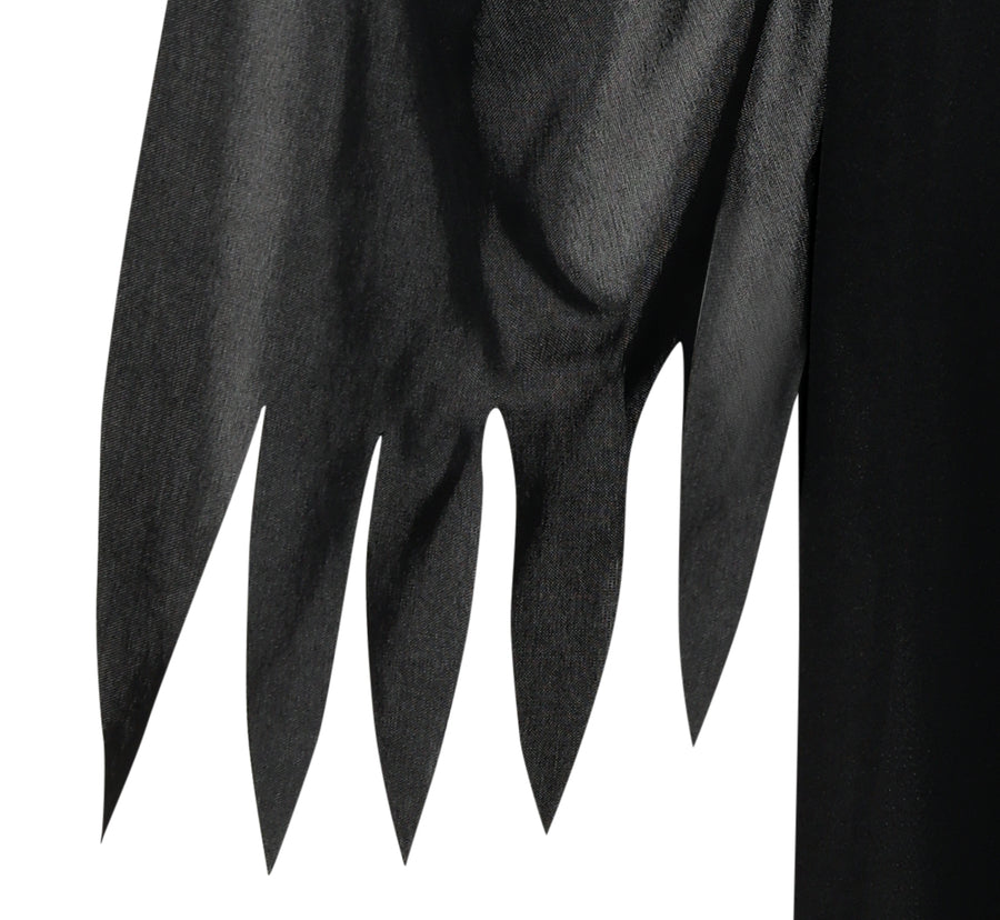 GP78626 – Gespenst Lauernde Schatten Geisterkostüm – Größe: 110/116, 128/134, 140/146 – Farbe: Schwarz, Ansicht 2