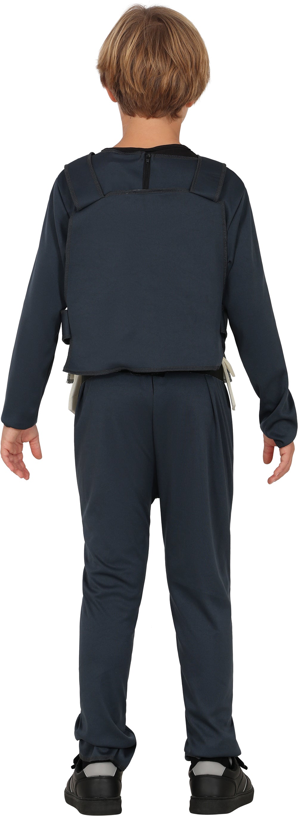 GP78637 – Superheld Militär Halloween Kostüm – Größe: 128/134 – Farbe: Blau