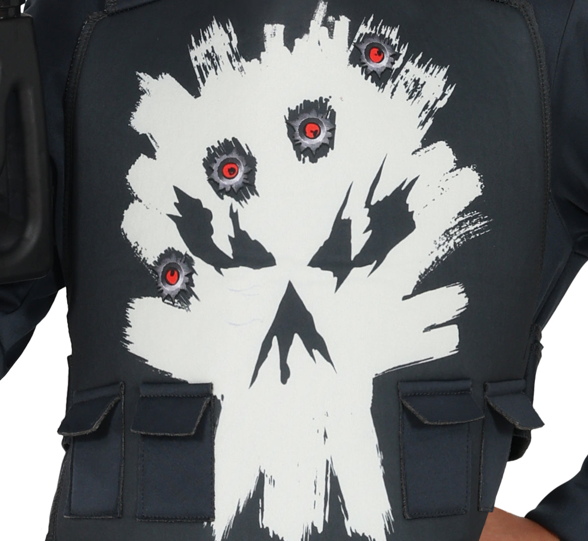 GP78637 – Superheld Militär Halloween Kostüm – Größe: 128/134 – Farbe: Blau