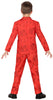 GP78640 – Clown Gruselspaß Halloween Narr – Größe: 110/116, 128/134, 140/146 – Farbe: Rot