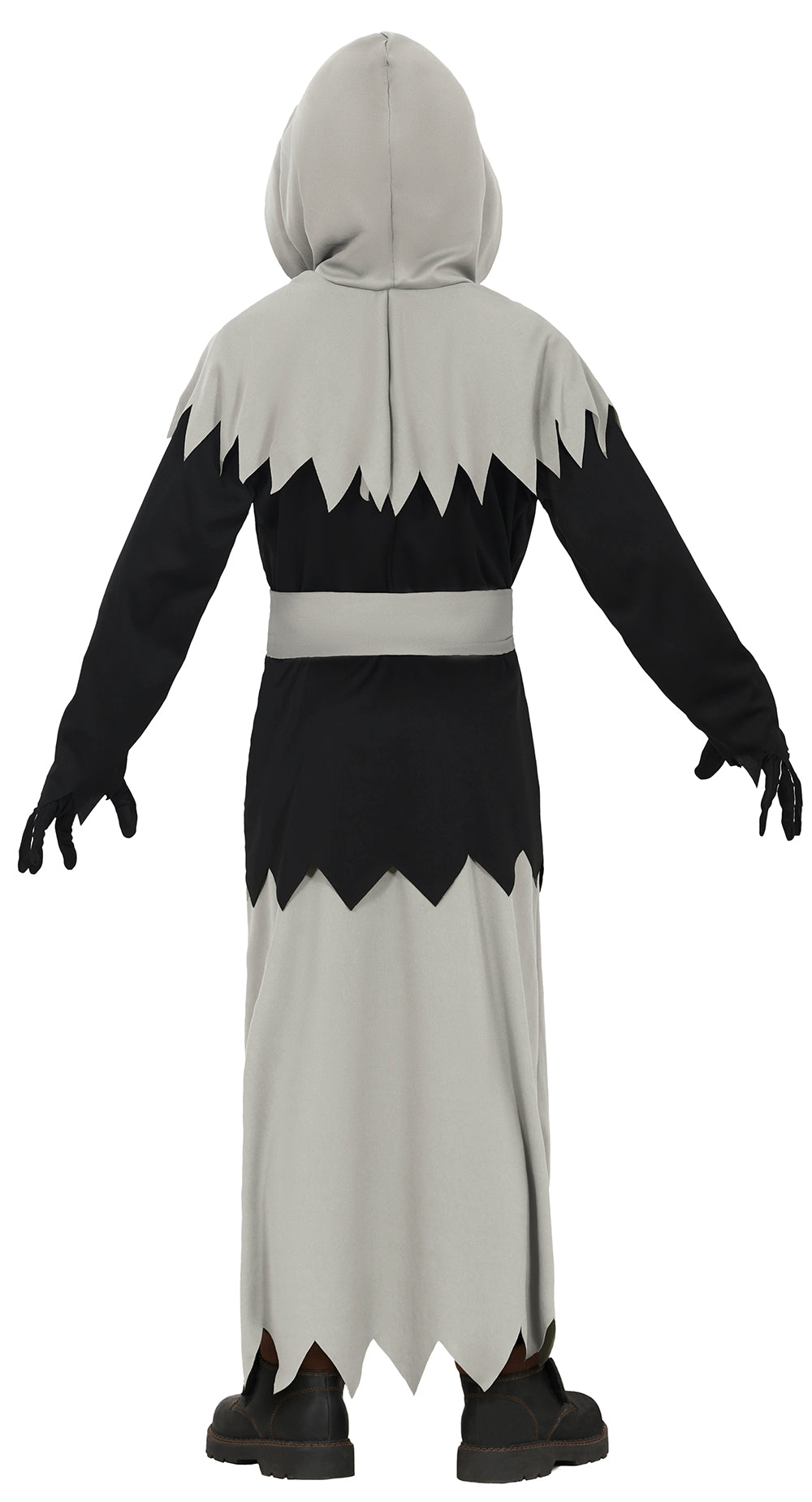 GP78643 – Skelett Grusel Gewand Halloween – Größe: 140/146 – Farbe: Schwarz / GrÜn