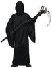 GP78646 – Gespenst Kinderkostüm Halloween Kapuzen-Umhang – Größe: 128/134, 140/146 – Farbe: Schwarz