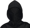 GP78646 – Gespenst Kinderkostüm Halloween Kapuzen-Umhang – Größe: 128/134, 140/146 – Farbe: Schwarz