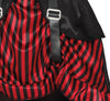 GP78661 – Steampunk Gothic Kinderkostüm Zauberwelt – Größe: 110/116, 128/134, 140/146 – Farbe: Schwarz / Rot