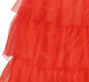 Rote Braut Kostüm für Mädchen mit Schleier, Bild 4