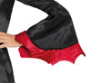 GP78679 – Vampir Halloween Gewand Mit Dramatischem – Größe: 110/116, 140/146 – Farbe: Schwarz / Grau