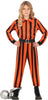 GP78695 – Clown Halloween Spaßer Kostüm Kinder – Größe: 110/116, 140/146 – Farbe: Orange / Schwarz