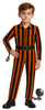 GP78695 – Clown Halloween Spaßer Kostüm Kinder – Größe: 110/116, 140/146 – Farbe: Orange / Schwarz