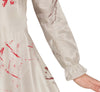 GP78698 – Clown Halloween Kostüm Unheimlich – Größe: 110/116, 128/134, 140/146 – Farbe: Weiß / Schwarz
