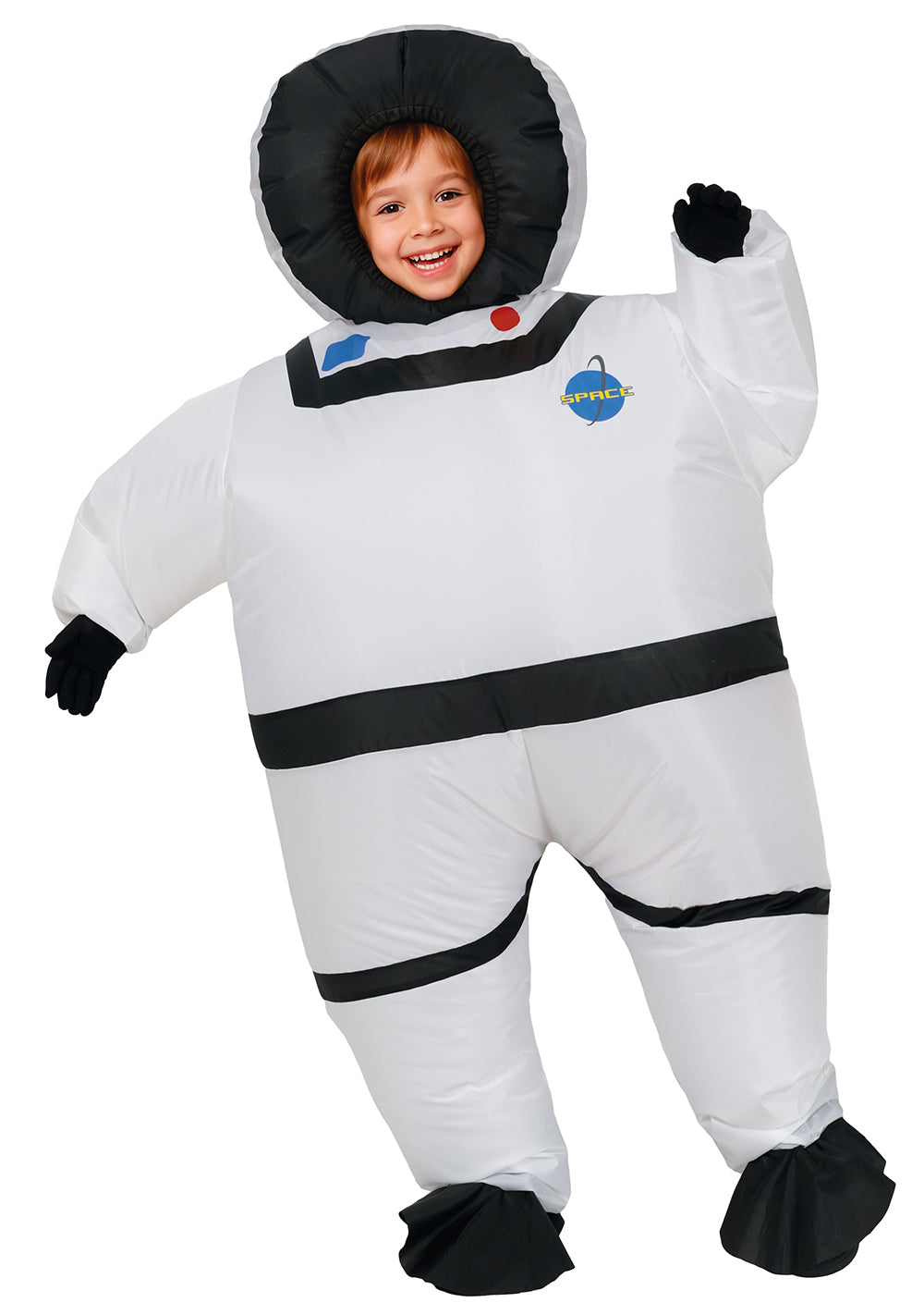 GP78710 – Astronauten Abenteuer Anzug Karneval – Größe: 128/134 – Farbe: Weiß
