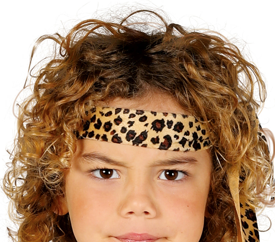 GP83173 – Troglodyten Abenteuer Outfit Karneval – Größe: 110/116 – Farbe: Braun, Ansicht 2