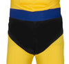 GP78718 – Superheld Abenteuerfigur Cartoon – Größe: 110/116, 128/134, 140/146 – Farbe: Gelb / Schwarz
