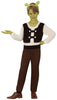 GP78727 – Grüner Märchenwesen Filmfigur Mittelalter – Größe: 110/116, 128/134, 140/146 – Farbe: Braun / Beige