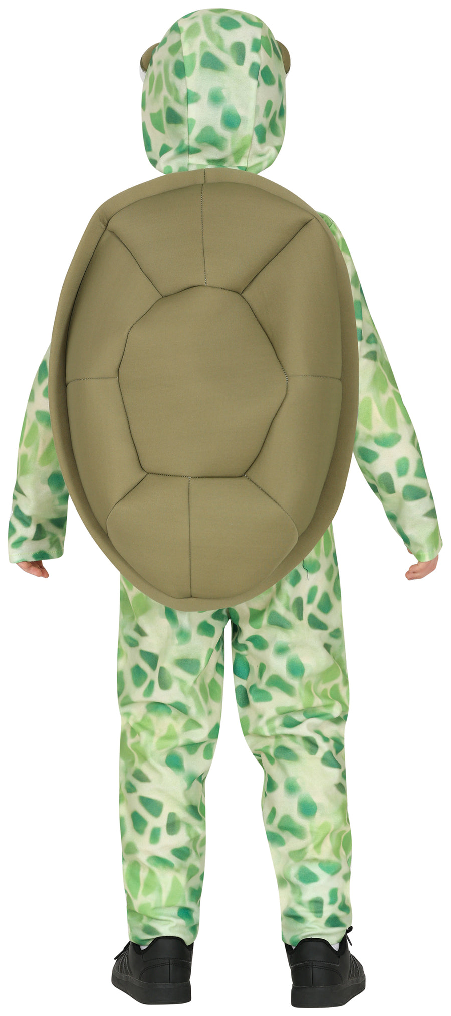 GP78733 – Schildkröte Tierkostüm Karneval Abenteuer – Größe: 98/104, 128/134 – Farbe: GrÜn, Ansicht 2