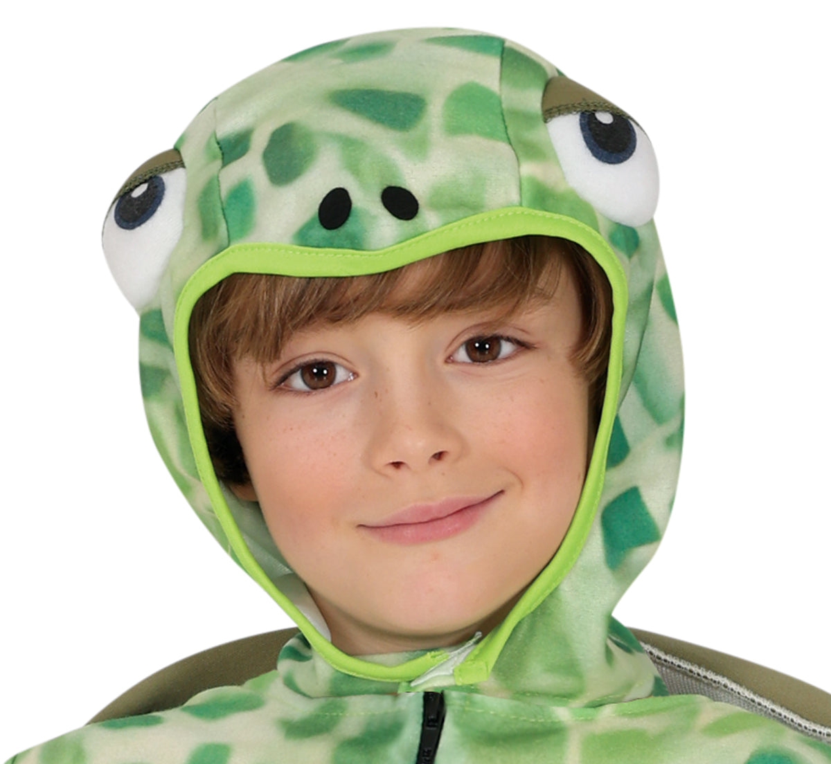 GP78733 – Schildkröte Tierkostüm Karneval Abenteuer – Größe: 98/104, 128/134 – Farbe: GrÜn