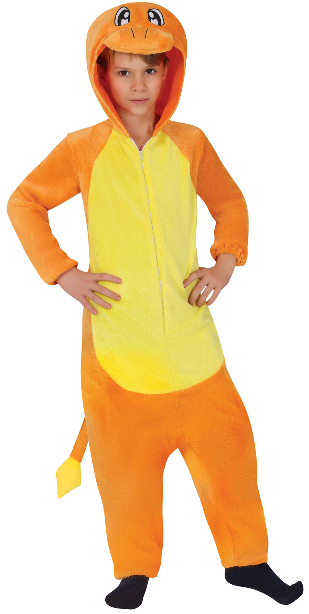 GP78736 – Drachenguide Abenteuerkostüm Fantasy – Größe: 110/116, 128/134, 140/146 – Farbe: Orange