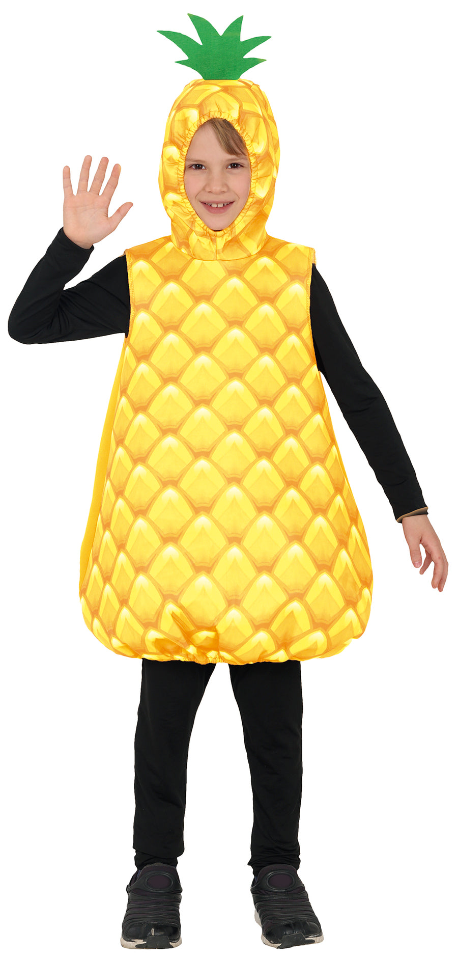 Ananas Kostüm für Jungen mit Kapuze