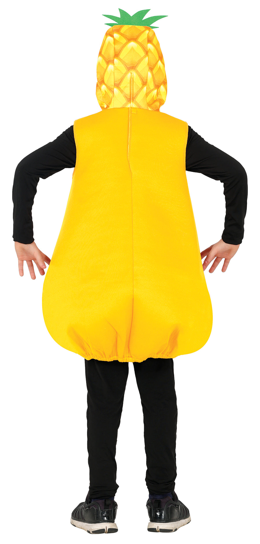 GP78739 – Ananas Abenteuer Fasching Kostüm – Größe: 110/116, 128/134, 140/146 – Farbe: Orange, Ansicht 2