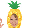 GP78739 – Ananas Abenteuer Fasching Kostüm – Größe: 110/116, 128/134, 140/146 – Farbe: Orange
