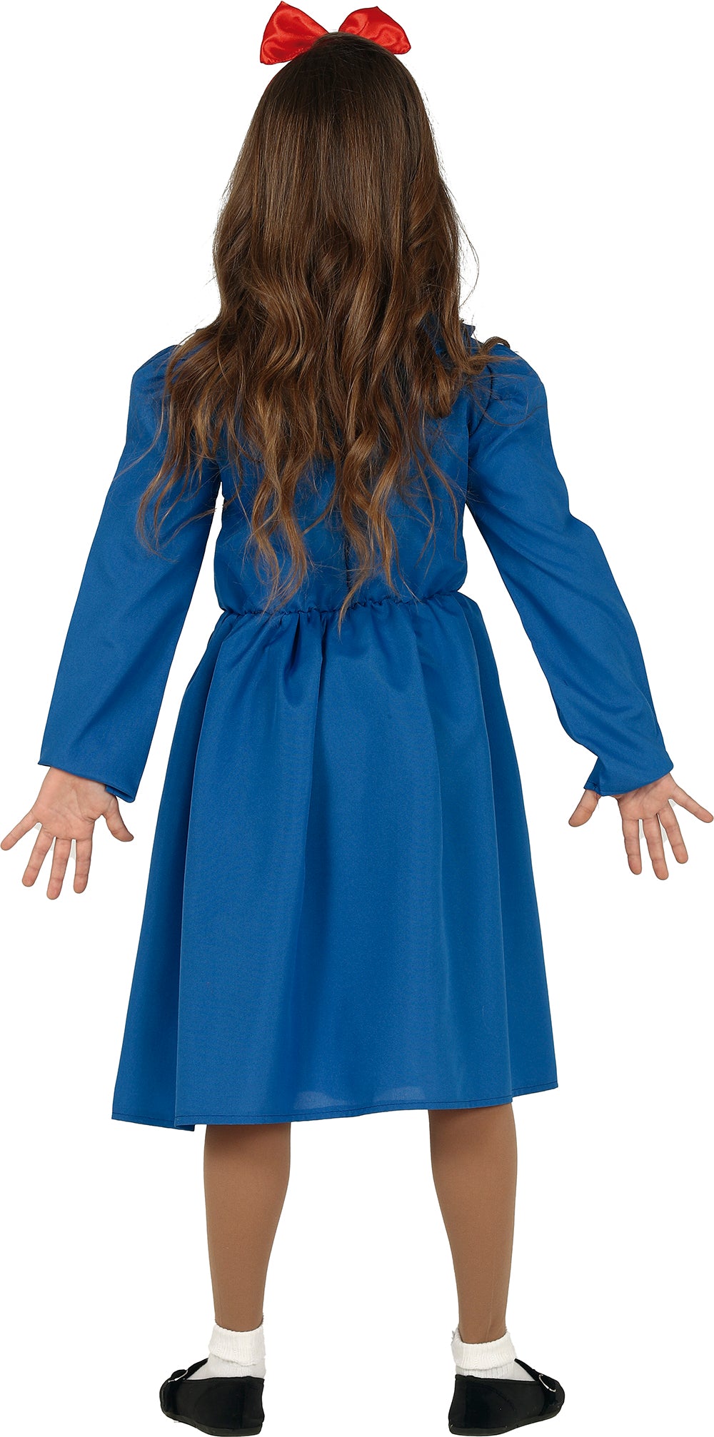 GP78748 – Bücherwurm Kostüm Klassiker World – Größe: 110/116, 128/134, 140/146 – Farbe: Blau