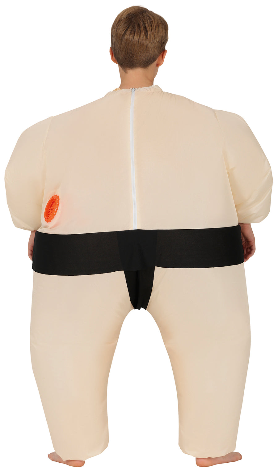 GP78769 – Sumo Krieger Karneval Asien – Größe: 140/146 – Farbe: Beige / Schwarz, Ansicht 2