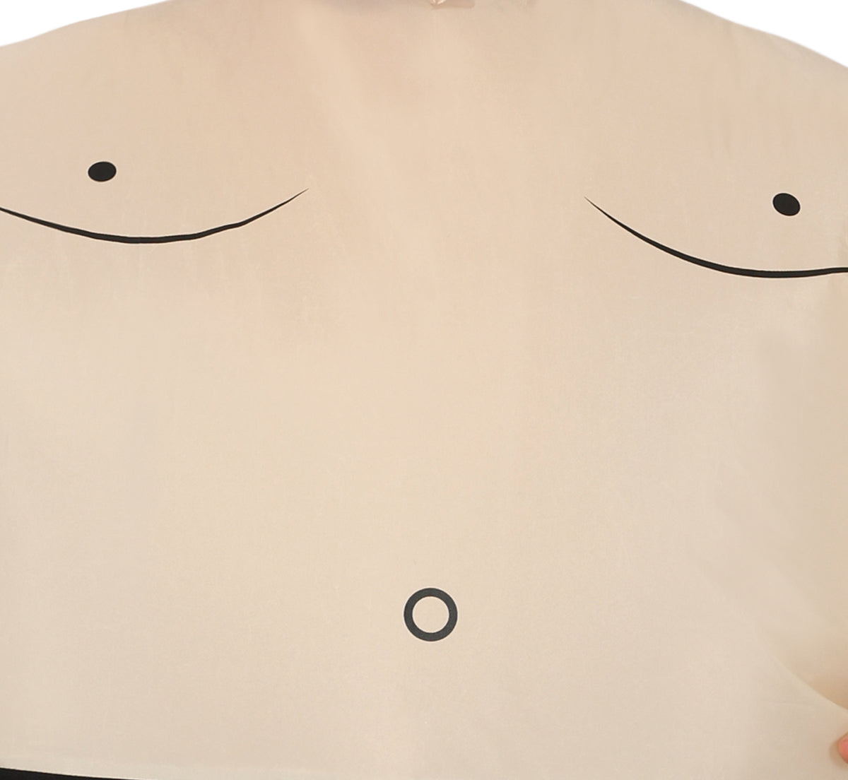 GP78769 – Sumo Krieger Karneval Asien – Größe: 140/146 – Farbe: Beige / Schwarz