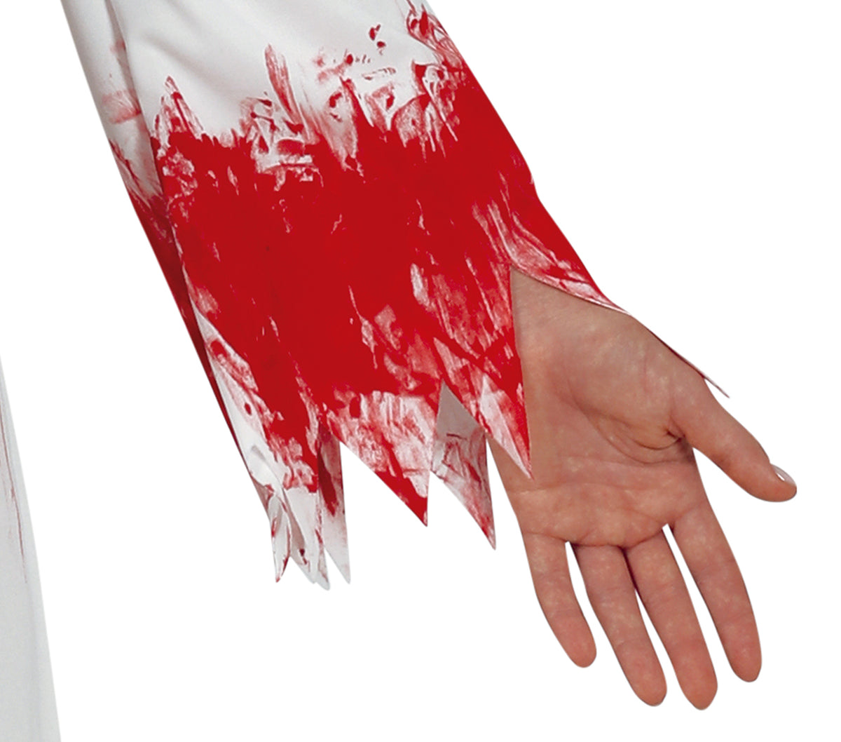 GP79005 – Halloween Nonne Kostüm Gruselig Horror – Größe: 42 - 44 (L) – Farbe: Weiß