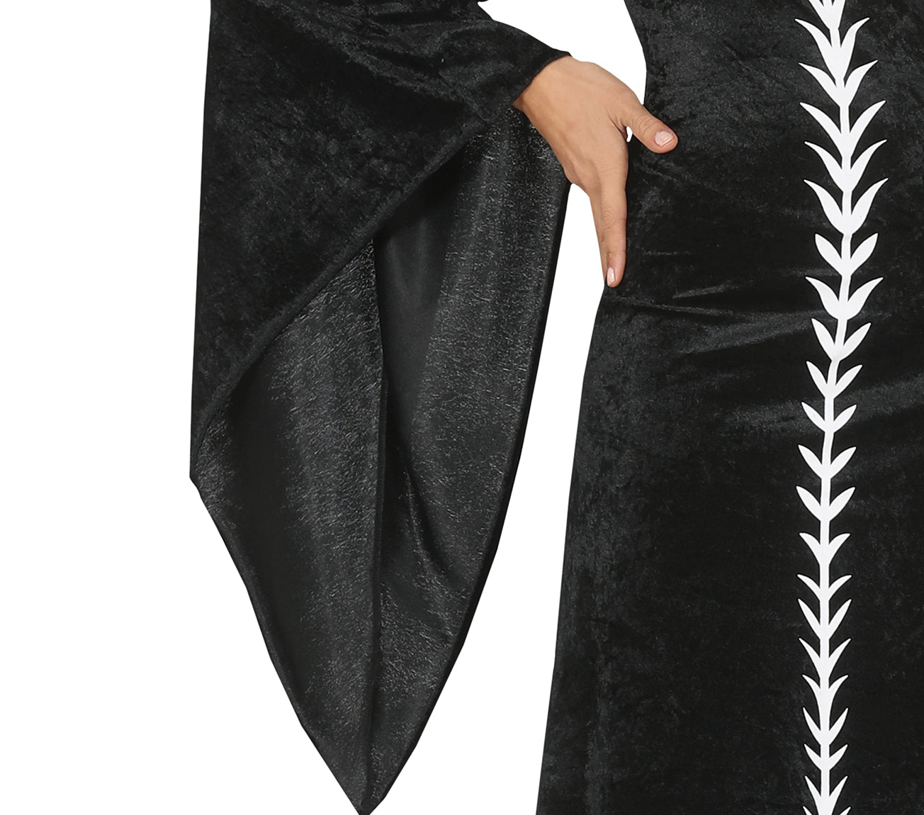 GP79016 – Dunkle Zauberin Fantasy Outfit – Größe: 38 - 40 (M) – Farbe: Schwarz