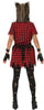 GP79025 – Werwolf Abenteuerfigur Halloween Kostüm – Größe: 38 - 40 (M) – Farbe: Rot