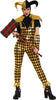 GP79059 – Clown Harlekin Kostüm Halloween Witzbold – Größe: 36 - 38 (S), 38 - 40 (M), 42 - 44 (L)