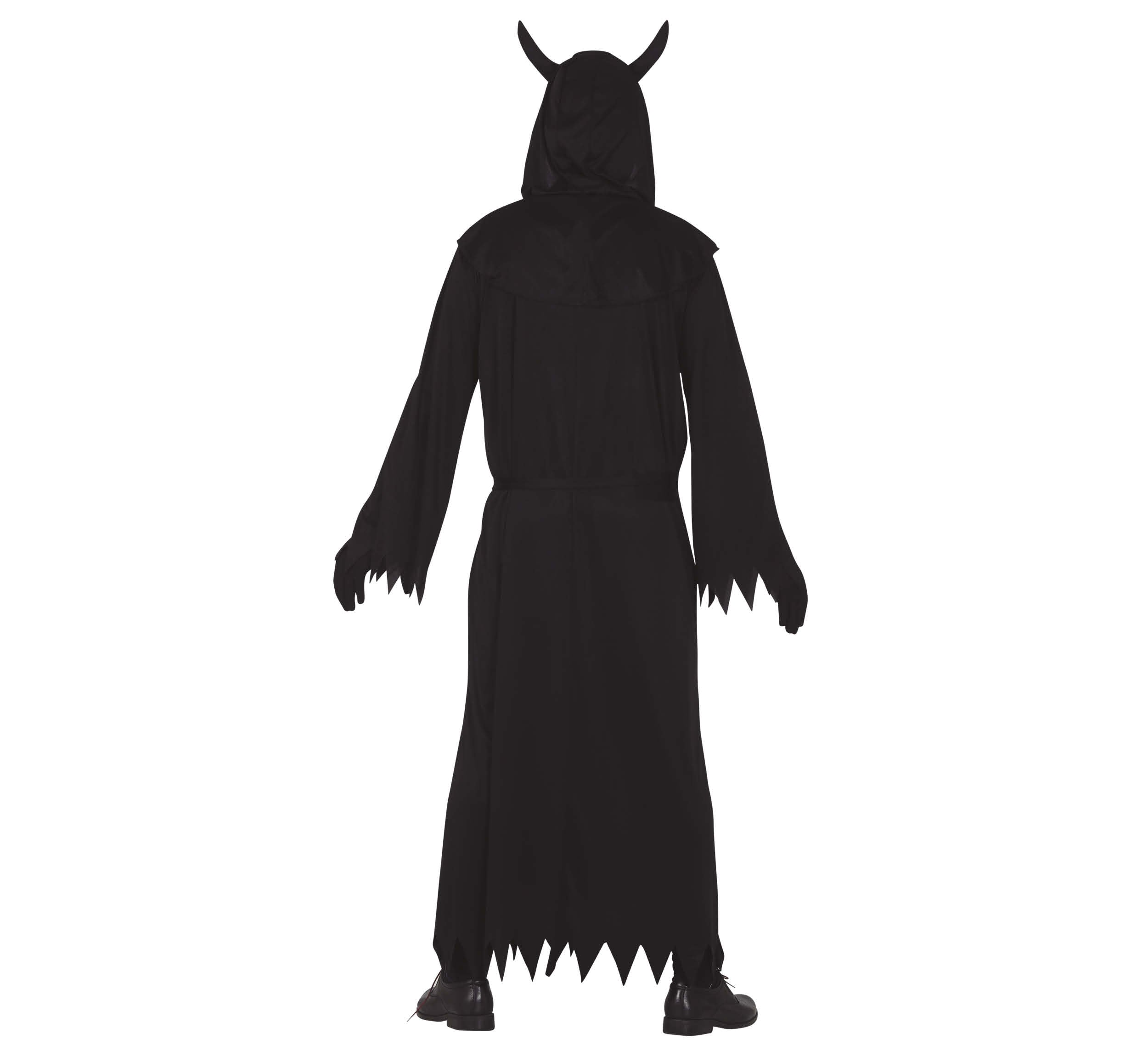 GP79066 – Halloween Priester Gewand Dunkle Rituale – Größe: 52 - 54 (L) – Farbe: Schwarz