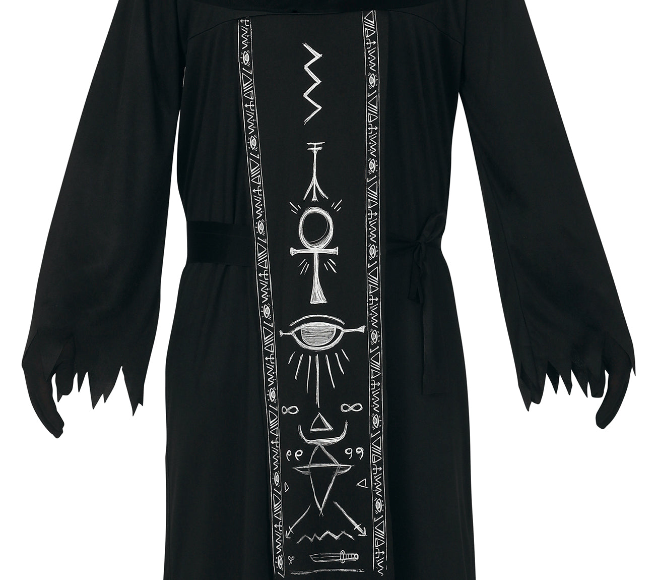 GP79066 – Halloween Priester Gewand Dunkle Rituale – Größe: 52 - 54 (L) – Farbe: Schwarz