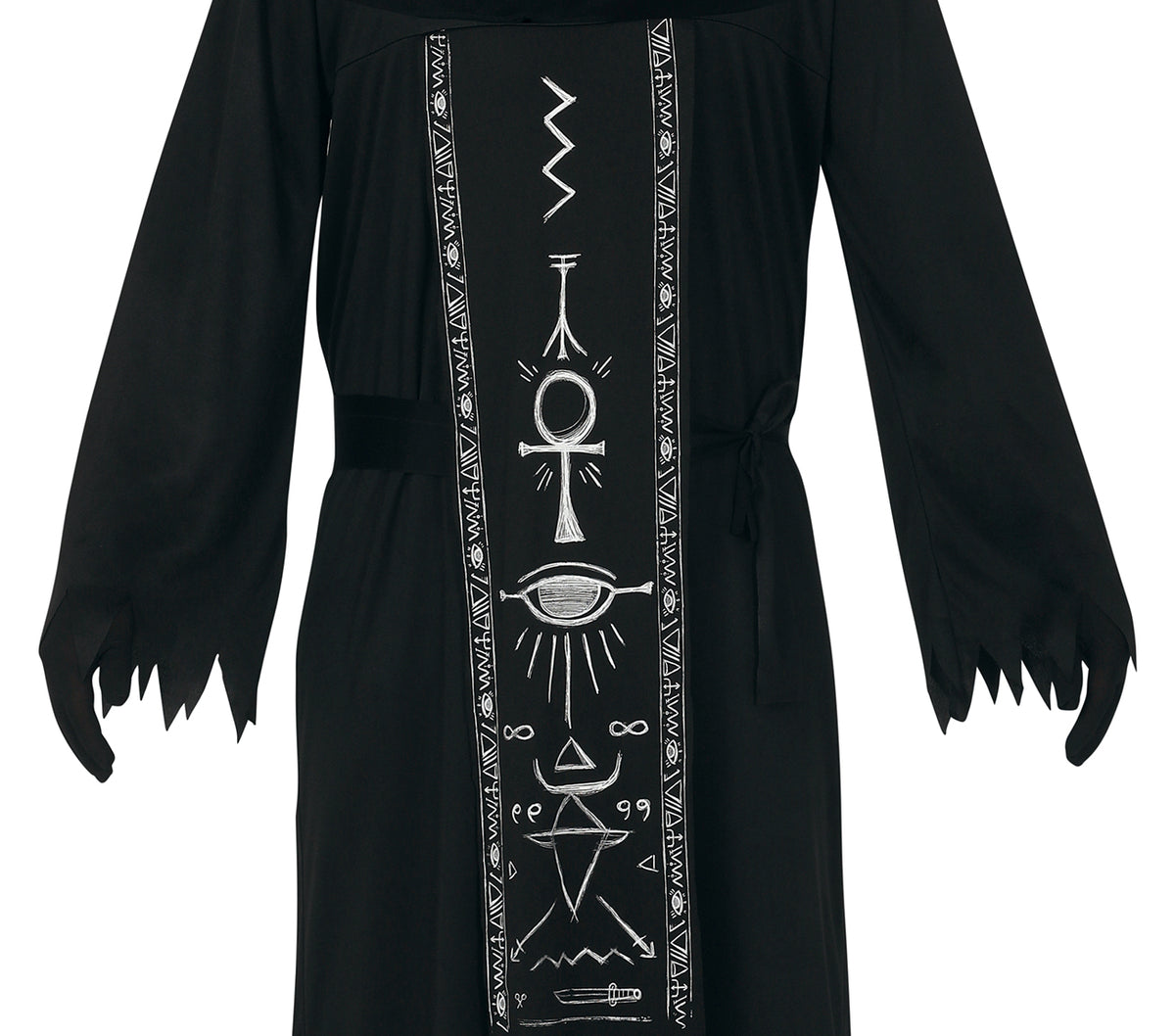 GP79066 – Halloween Priester Gewand Dunkle Rituale – Größe: 52 - 54 (L) – Farbe: Schwarz