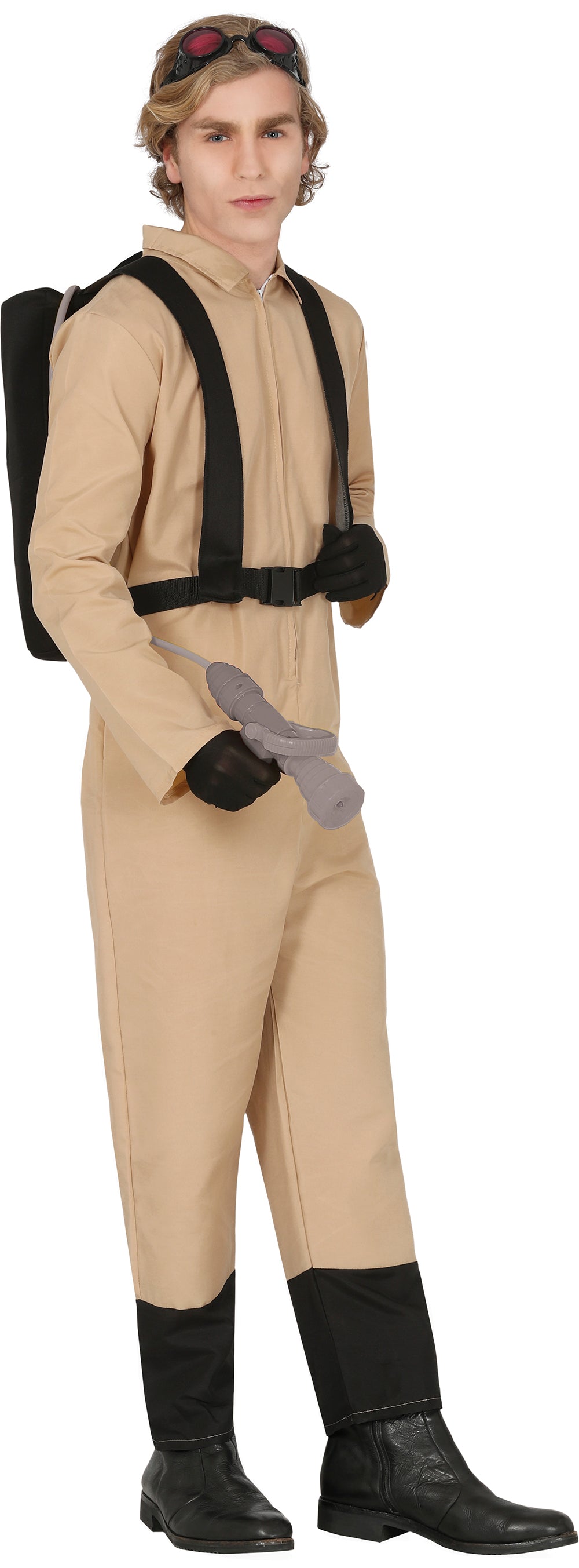 GP79067 – Spukjäger Halloween Kostüm Abenteueroutfit – Größe: 48 - 50 (M) – Farbe: Beige