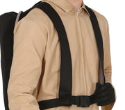 Phantomjäger Kostüm für Herren mit Rucksack, Bild 3