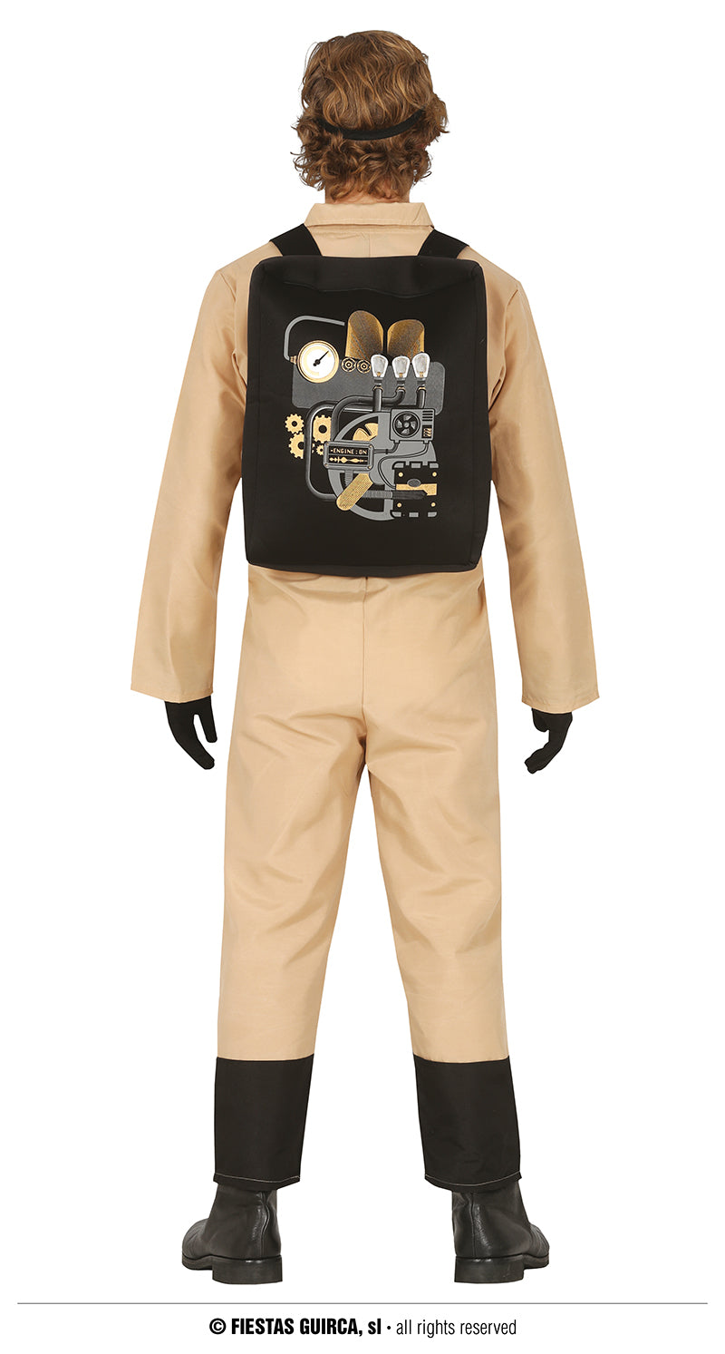 GP79067 – Spukjäger Halloween Kostüm Abenteueroutfit – Größe: 52 - 54 (L) – Farbe: Beige