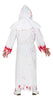 GP79075 – Halloween Mystischer Mönch Blutflecken – Größe: 52 - 54 (L) – Farbe: Weiß