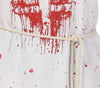 GP79075 – Halloween Mystischer Mönch Blutflecken – Größe: 52 - 54 (L) – Farbe: Weiß