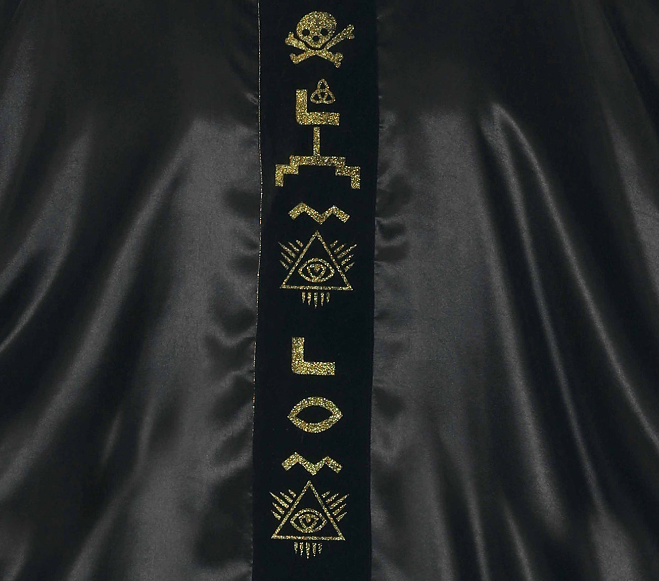 GP79089 – Halloween Kardinal Kostüm Mit – Größe: 52 - 54 (L) – Farbe: Schwarz