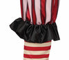 GP79090 – Clown Halloween Gruselkostüm Maske – Größe: 46 - 48 (S) – Farbe: Schwarz