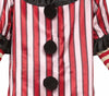 GP79090 – Clown Halloween Gruselkostüm Maske – Größe: 48 - 50 (M) – Farbe: Schwarz