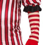 GP79090 – Clown Halloween Gruselkostüm Maske – Größe: 54 - 56 (XL) – Farbe: Schwarz
